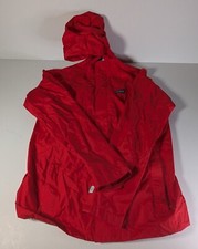 Girls XXL 2XL Patagonia H2NO Rain Jacket Red Lightweight