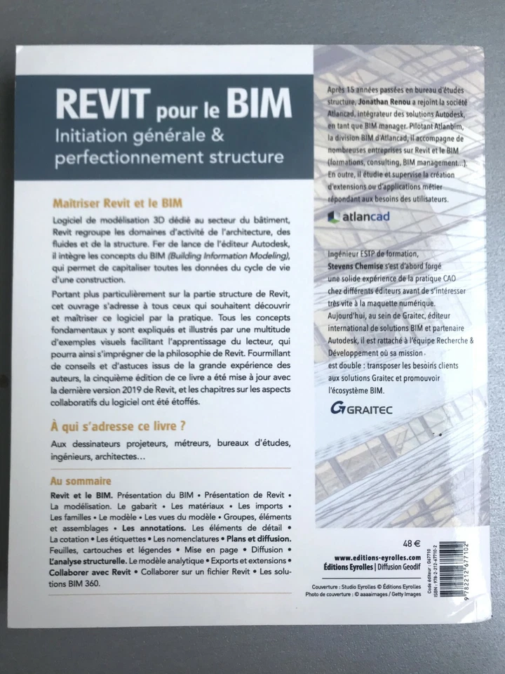 Livre Revit pour le BIM : Initiation générale & perfection logiciel BTP - Photo 2/2