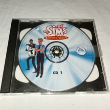 The Sims Deluxe Edition PC 2002 Video Game Simulation EA 2 Discs Jewel Case Key