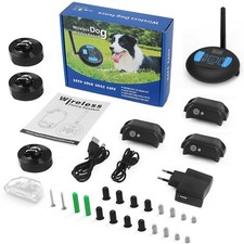 Wireless Electric Dog Fence Pet Containment System Shock Collars Dogs Training