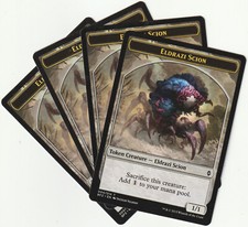 ✪ 4 MAGIC The Gathering ELDRAZI SCION Token Creature MTG PLAYSET BFZ/EN 2015