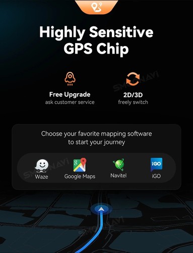 Wireless Carplay Android 14 Autoradio für Land Rover Discovery 3 L319 2004-2009 - Afbeelding 10 van 10