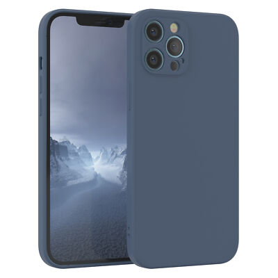 Für Apple iPhone 12 Pro Max Handyhülle Silikon Back Cover Schutz Case Handy Grün