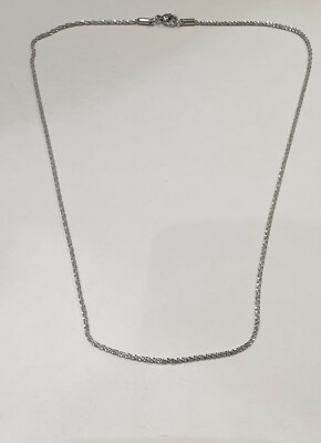 Collana girocollo in pelle nera con chiusura a moschettone in argento Sterling, lunghezza 16-50,8 cm, Pelle, Senza pietre preziose