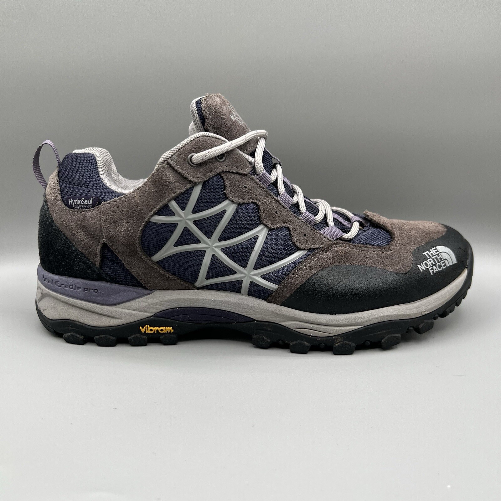 North Face Storm III Womens Hiking Shoes Size 10 Purple Brown Vibram Sneakers