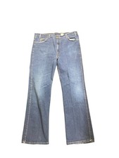 Vintage Levi’s 517 Boot Cut Denim Blue Jeans Men’s 42x32 Orange Tab Made In USA