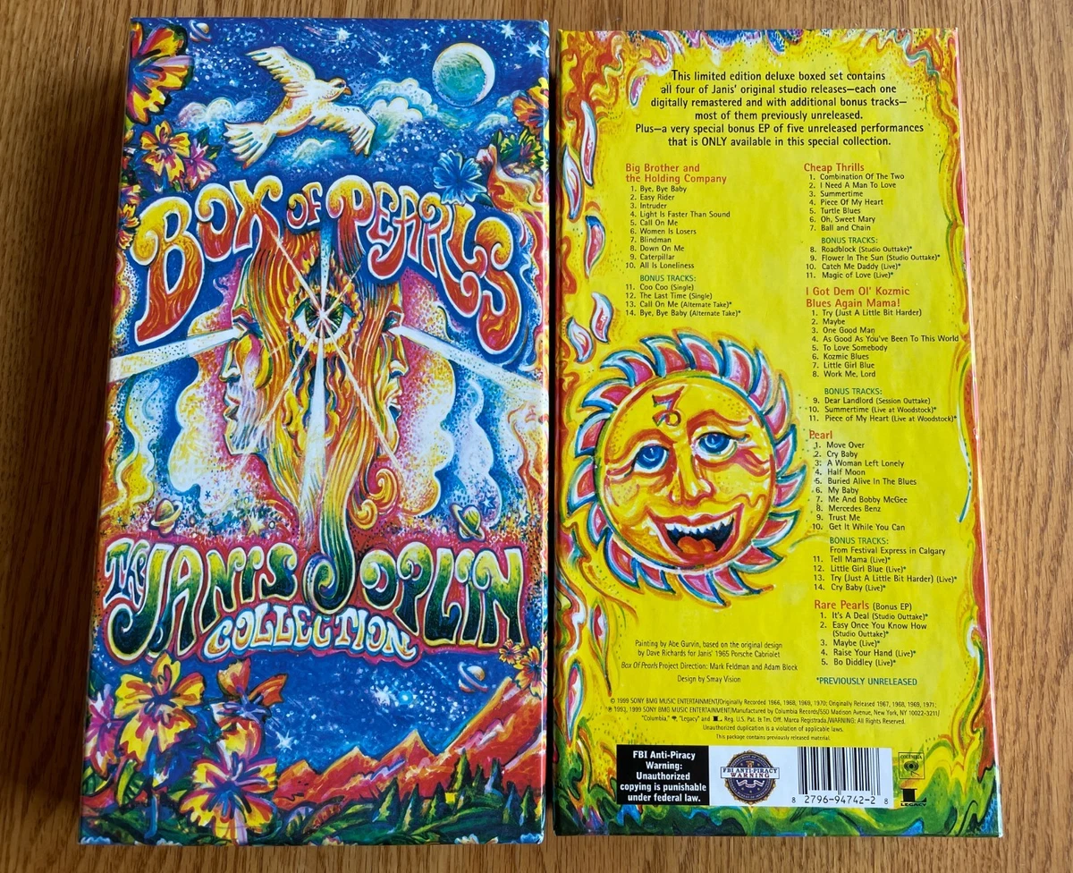 Janis Joplin The Classic ４LP ボックス Las mejores ofertas en Janis JOPLIN CD de música rock Box Set | eBay
