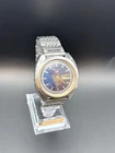Seiko 5126-7020 1968 Vintage Dress Watch Men’s Unisex silver Blue Face Stainless