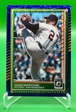 2025 Donruss Optic Baseball Juan Marichal Blue Velocity