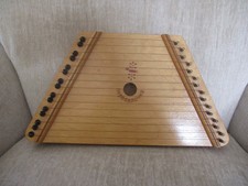 Vintage Belarus Russian Nepenenoyka Lap Harp Zither Instrument