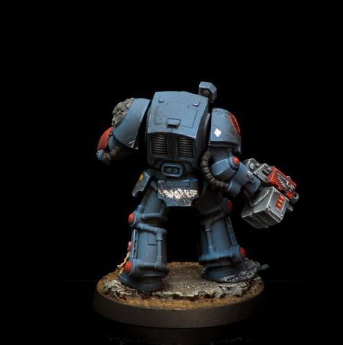 Pro Painted Warhammer 40k Crimson Fists Terminator - Picture 5 of 7