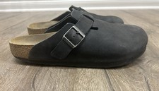 Birkenstock Boston Oiled Leather Mens 44 US 11-11.5 Clog Sandals