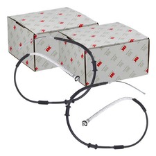 2x NK HANDBREMSSEILE HINTEN LINKS+RECHTS passend für FIAT PUNTO (GRANDE/ EVO)