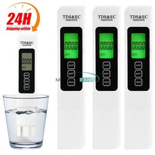 3-in-1 EC/TDS/Temp Meter - High Accuracy Pool  Drinking Water Tester