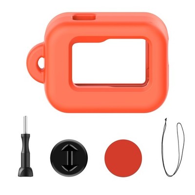 Diving Floaty Protection Case for Insta360 Ace Pro 2 Action Camera,EVA Orange 