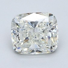 Cushion Cut 1.50 Carat Cert. GIA Natural Mined Diamond Loose J color SI1 clarity 3108.00 per carat