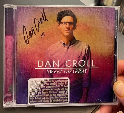 DAN CROLL Sweet Disarray SIGNED AUTOGRAPHED CD   British singer-songwriter