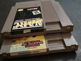 Operation Wolf & NARC Bundle (Nintendo Entertainment System, NES) Tested