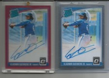 2 VLADIMIR GUERRERO JR DUNRUSS OPTIC AUTO'S! YOU GET THE NEARLY IMPOSSIBLE 6/35