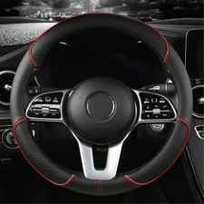 For Honda Car Steering Wheel Cover Pu Leather Comfortable Anti-slip Accessories