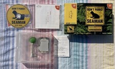 Caution Don't Panic Seaman Sega Dreamcast Video Game with Mic Near Mint NTSC-J