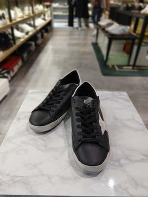 Golden Goose Superstar Black White Heel Tab Sneakers Men