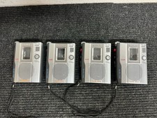 Lot Of 4 Sony TCM-200DV Cassette-Corder Voice Recorder VOR Clear Voice Handheld