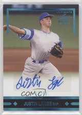 2020 Leaf Ultimate Draft Platinum Spectrum 17/50 Justin Lange #GLR-JL1 Auto n1u