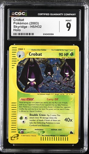 Crobat graded CGC 9 for sale on eBay