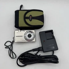 Olympus FE-230 7.1MP Digital Camera - Silver - NO Charger With Battery Works