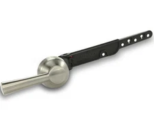 Strong Arm Metal Toilet Handle and Lever - Universal to Fit Front, Angled, Si...