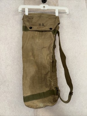 WW2 US Military M1 Ammunition Bag Canvas Used to Carry Bazooka