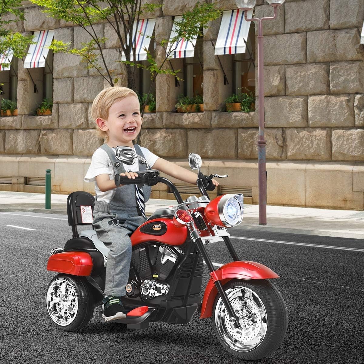 Electric Kids Chopper Motorcycle - Image 4