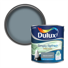 Image of Dulux Paint Shades of Grey Simply Refresh One Coat Matt Emulsion 2.5L or 5L