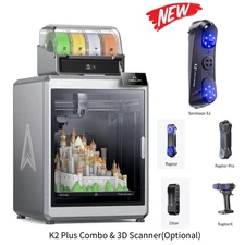 Creality K2 Plus Combo 3D Printer 600mm/s Multi-Color Printing & 3D Scanner