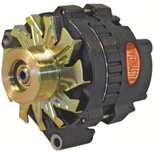 Powermaster Alternator 57861; 140 Amp Small Case Black Serpentine (6G) for CS130