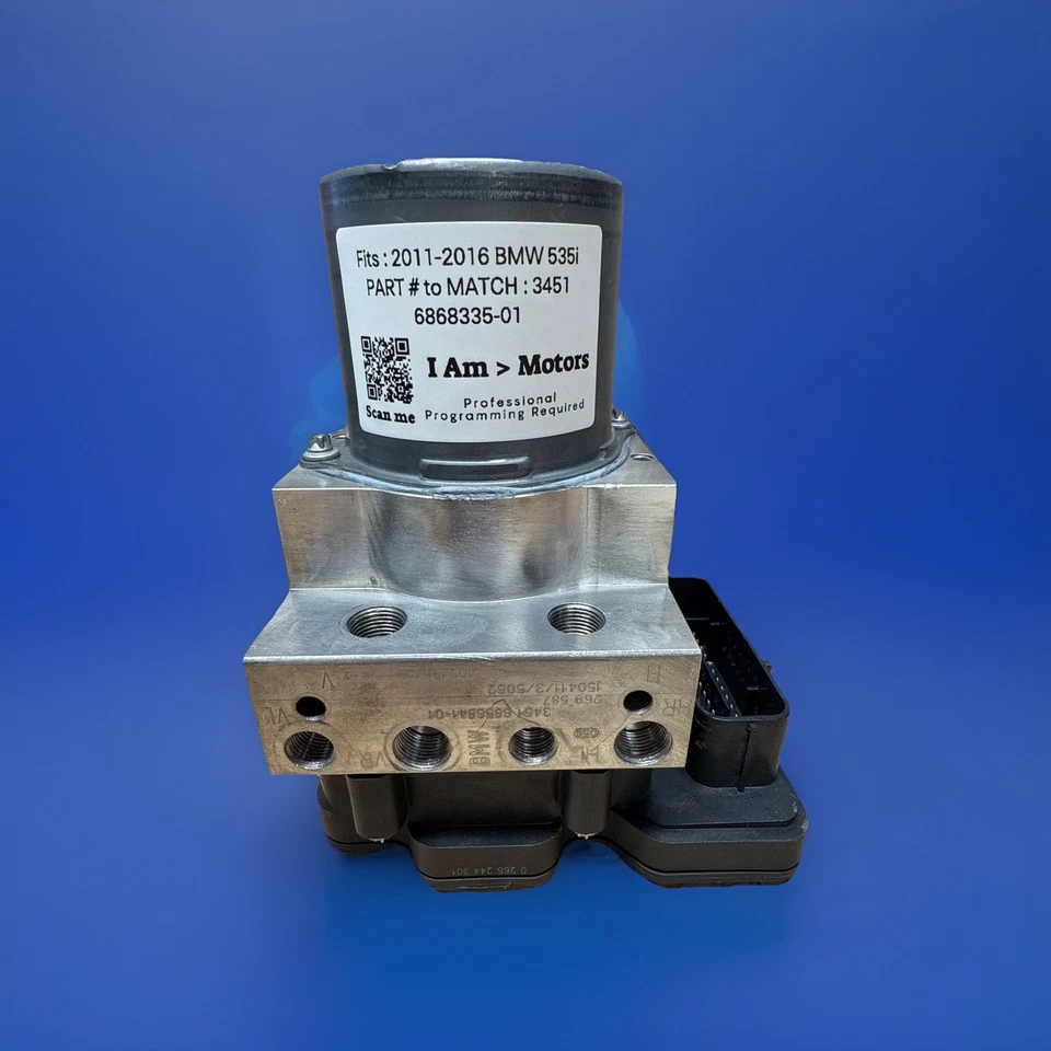 Refurbished ABS Brake Pump Module 2011 - 2016 BMW 535i F10 F11 | 3451 6868335 01 - Image 3 of 4
