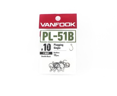 Vanfook PL-51B Plugging Single Hook Barbless Size 10 (9894)