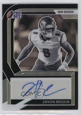 2022 Leaf Pro Set Metal & White Black Prismatic 6/20 Jaivon Heiligh Auto 0w8