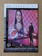 2025 Panini Chronicled Caitlin Clark WNBA #41 Indiana Fever ROY 