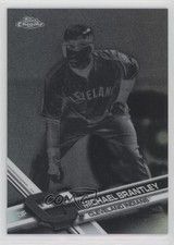2017 Topps Chrome Negative Refractor Michael Brantley #165 0k3p
