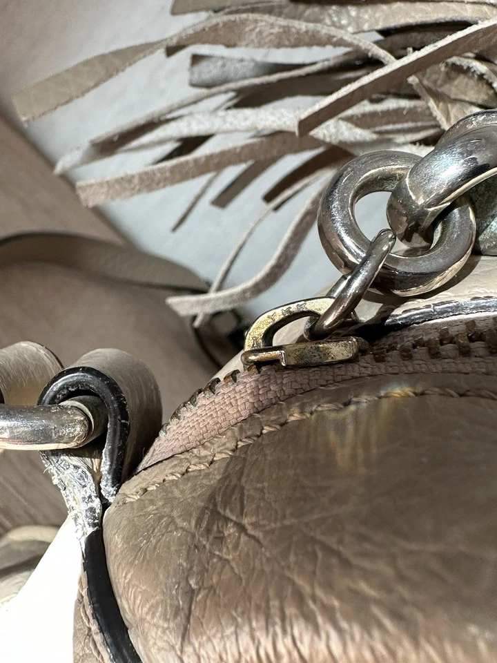 Gucci Soho Disco Camera Crossbody Bag Tan Beige Leather - Image 4 of 4