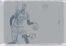 2014-15 Panini National Treasures Printing Plate Cyan 1/1 Cory Jefferson 1u6