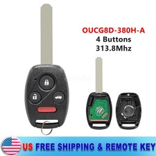For 2003 2004 2005 2006 2007 Honda Accord Keyless Entry Key Fob Remote 4b For 2003 2004 2005 2006 2007 Honda Accord Keyless Entry Key Fob Remote 4b