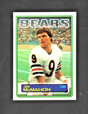 Jim McMahon Chicago Bears RC Rookie Topps Card #33 NM