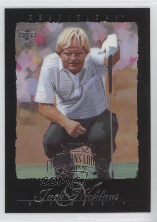 2003 Upper Deck Renditions The Champions' Lounge Jack Nicklaus #63 8d1