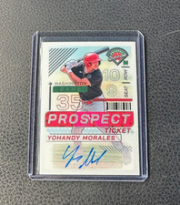 2024 Panini Prospect Edition Yohandy Morales Auto