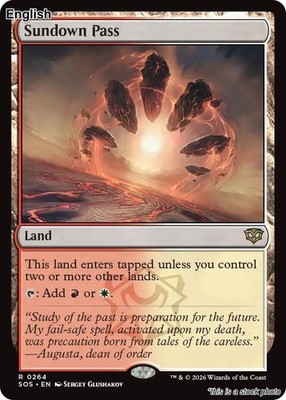 Sundown Pass EN [SOS - 264] - NM TCG MTG