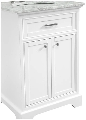 Elegant Lighting VF15024WH Americana 24" - Wood - Picture 11 of 12