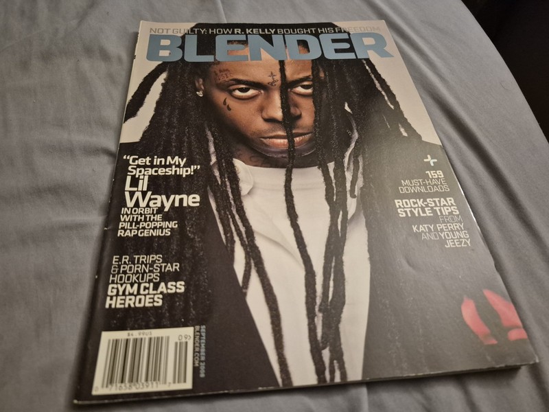 BLENDER magazine Lil Wayne Gym Class Heroes R. Kelly Katy Perry Young Jeezy 